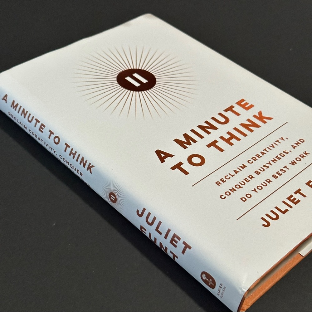A Minute to Think by Juliet Funt | Business, Productivity | Hardcover Book - Picture 3 of 12